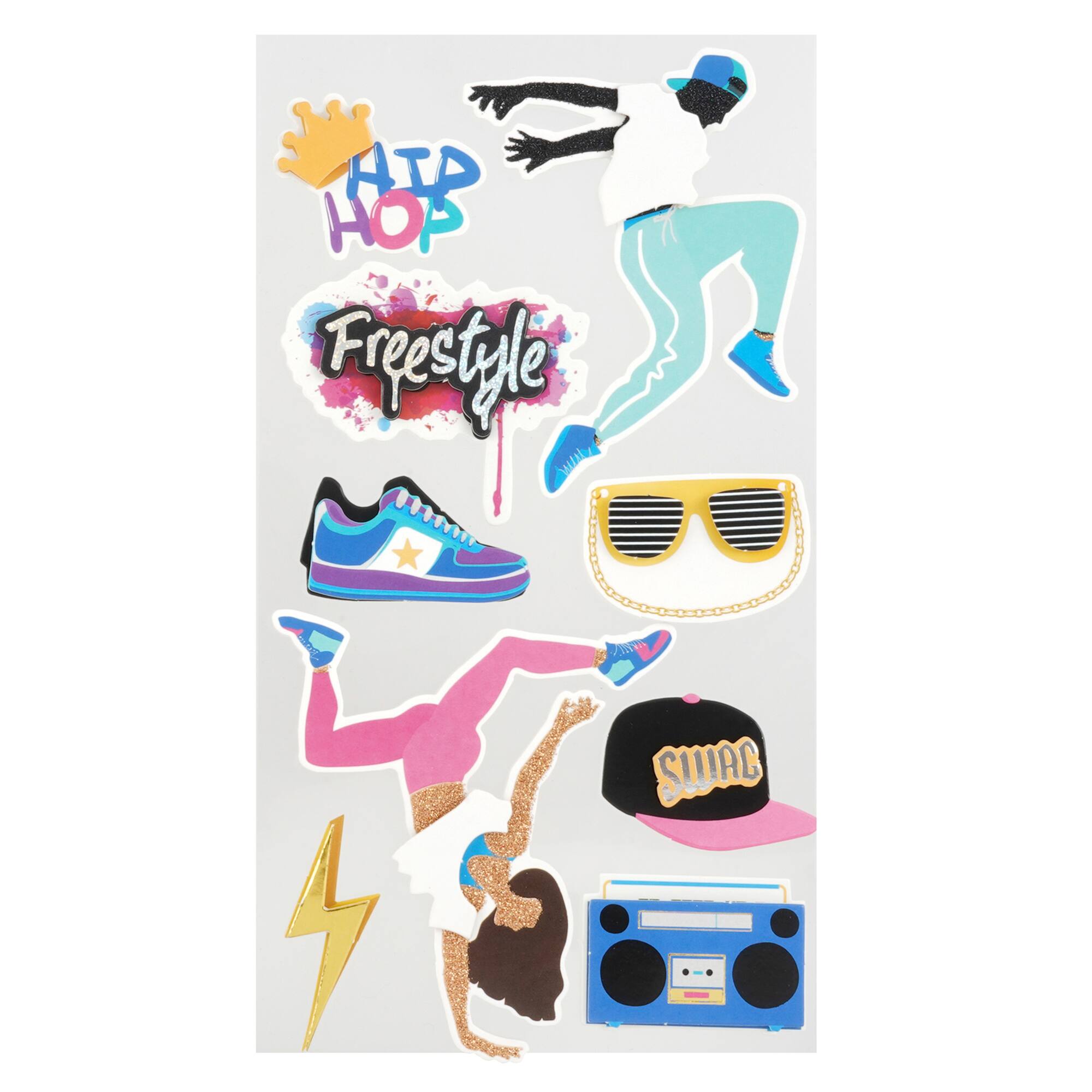 Hip Hop Dance Stickers by Recollections™